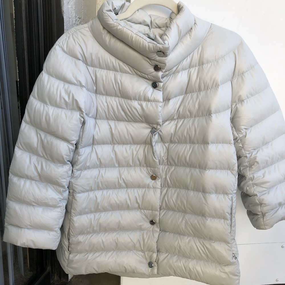 Ralph Lauren Light Gray Puffer Jacket